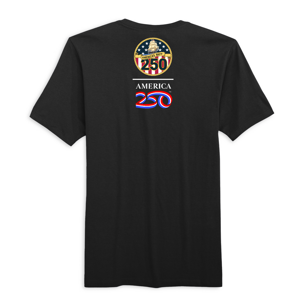 Mens Medium Black Short Sleeve Tee