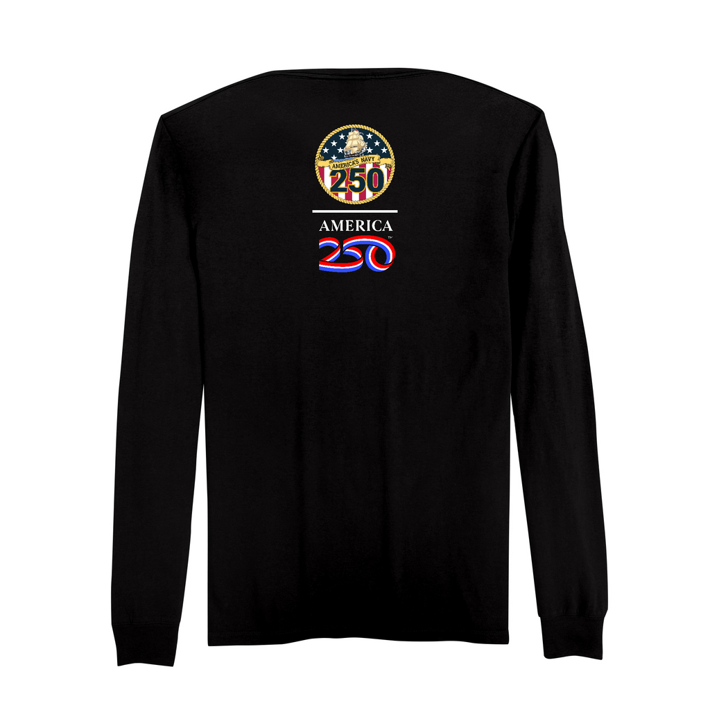 Mens Medium Deep Black Style_Long Sleeve