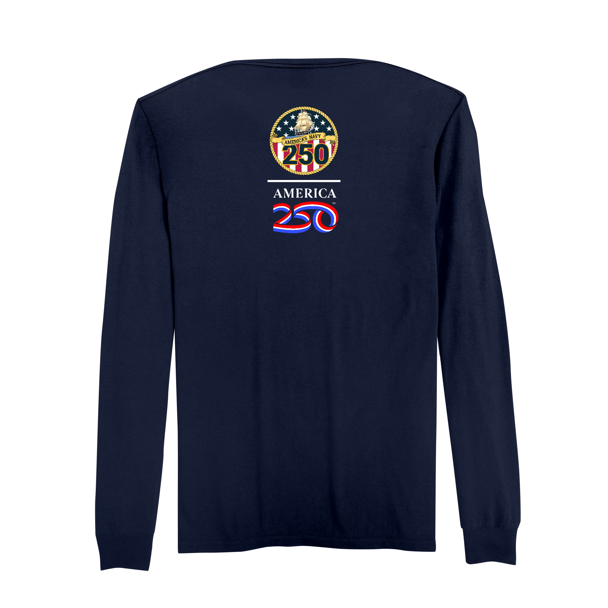 Mens Medium Strong Navy Style_Long Sleeve