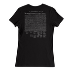 Womens Medium Black Women's Short Sleeve Tee