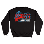 Unisex Medium Black Crewneck Sweatshirt