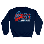Unisex Medium Navy Crewneck Sweatshirt
