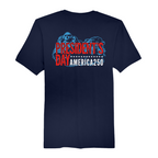 Mens Medium Navy Short Sleeve Tee