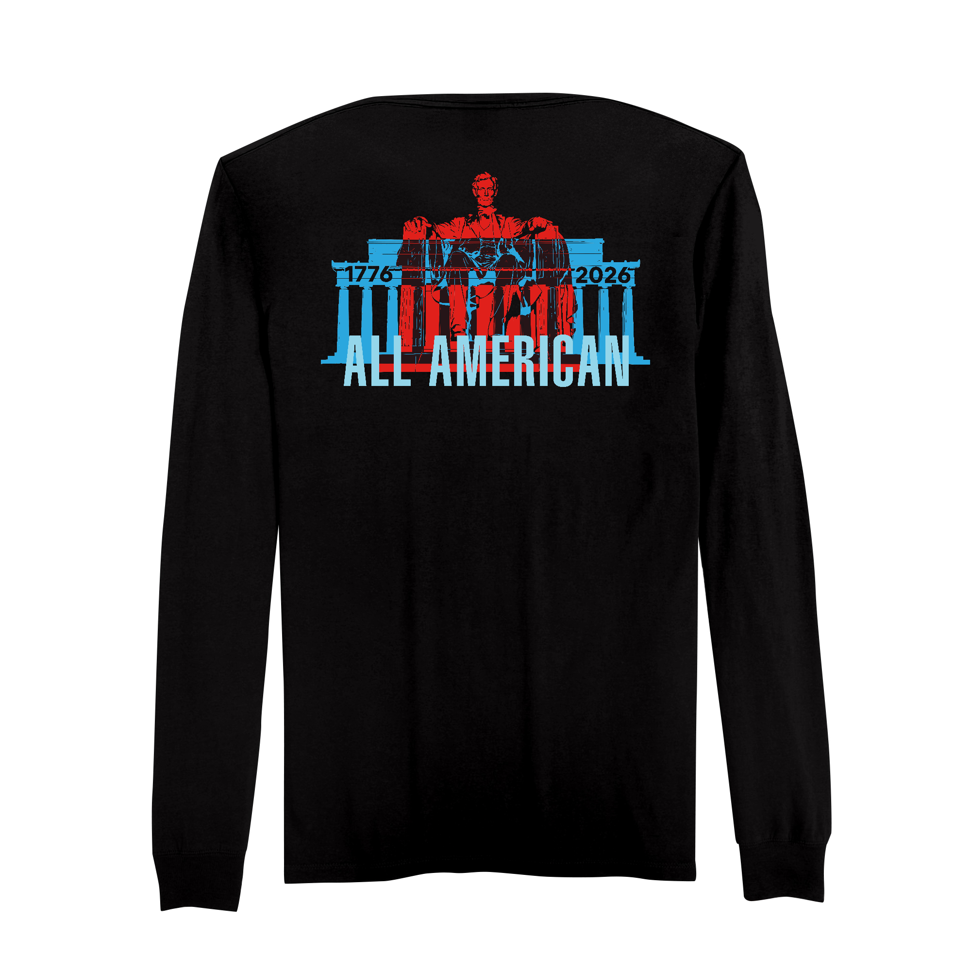 America 250 | Monument Cotton Long Sleeve T-Shirt | Long Sleeve T America 250 | Monument Cotton Long Sleeve T-Shirt | Long Sleeve T