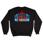 Unisex Medium Black Crewneck Sweatshirt