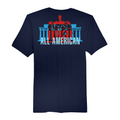Mens Medium Navy Short Sleeve Tee