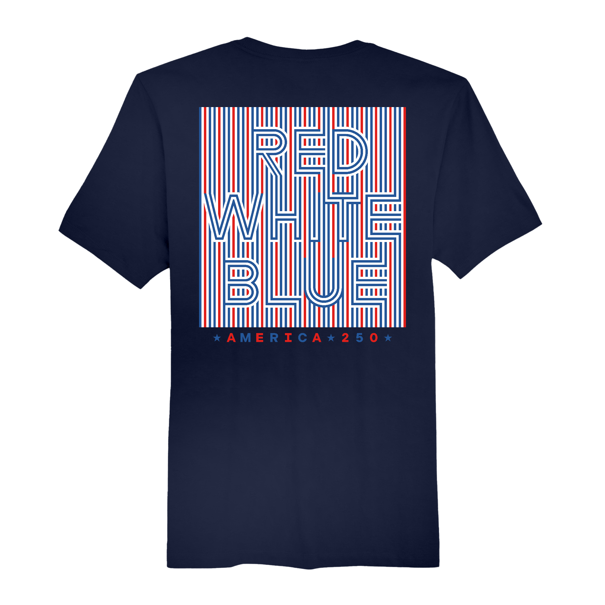 Unisex Medium Strong Navy Style_T-Shirt