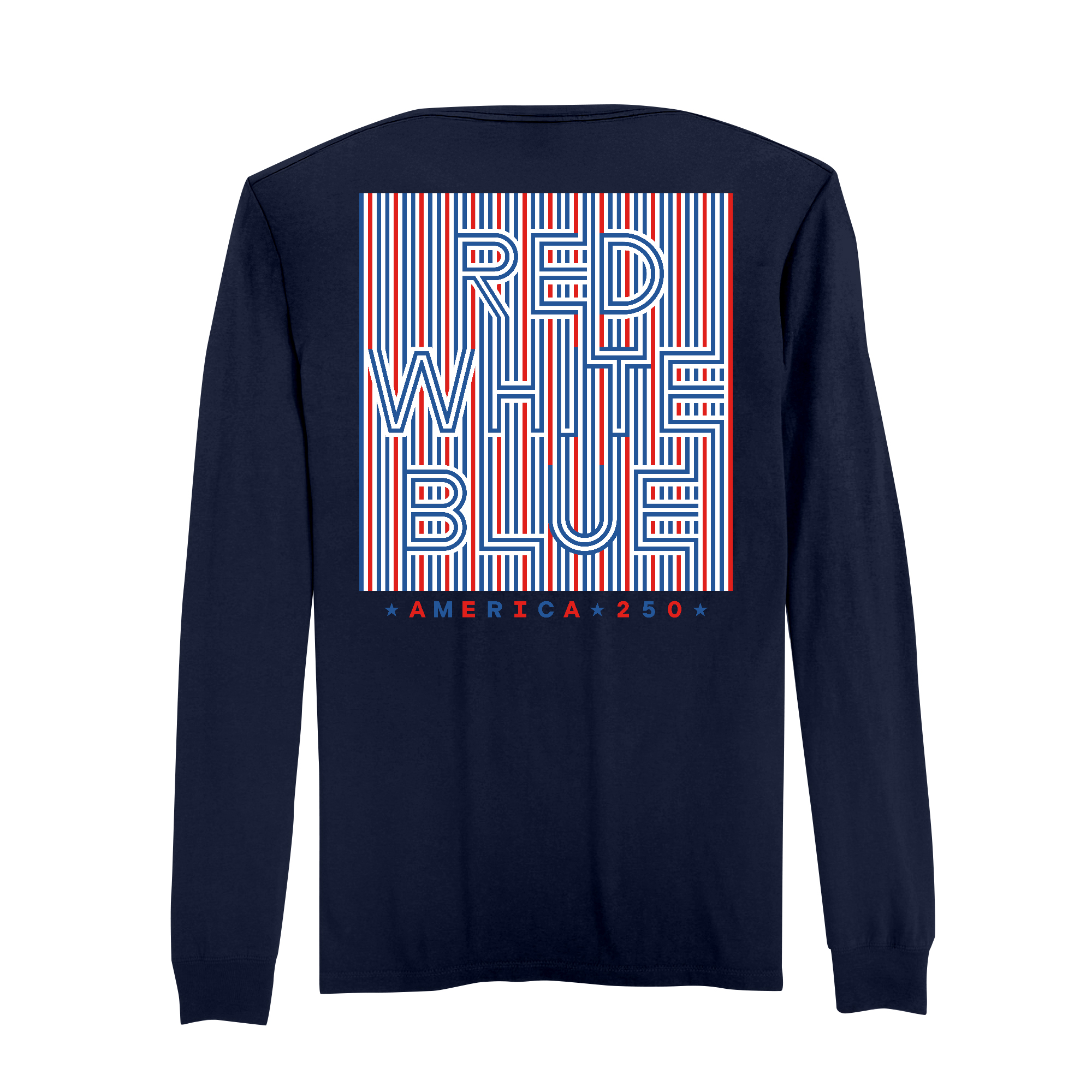 Mens Medium Strong Navy Style_Long Sleeve