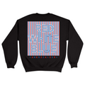 Unisex Medium Black Crewneck Sweatshirt