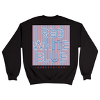 Unisex Medium Black Crewneck Sweatshirt