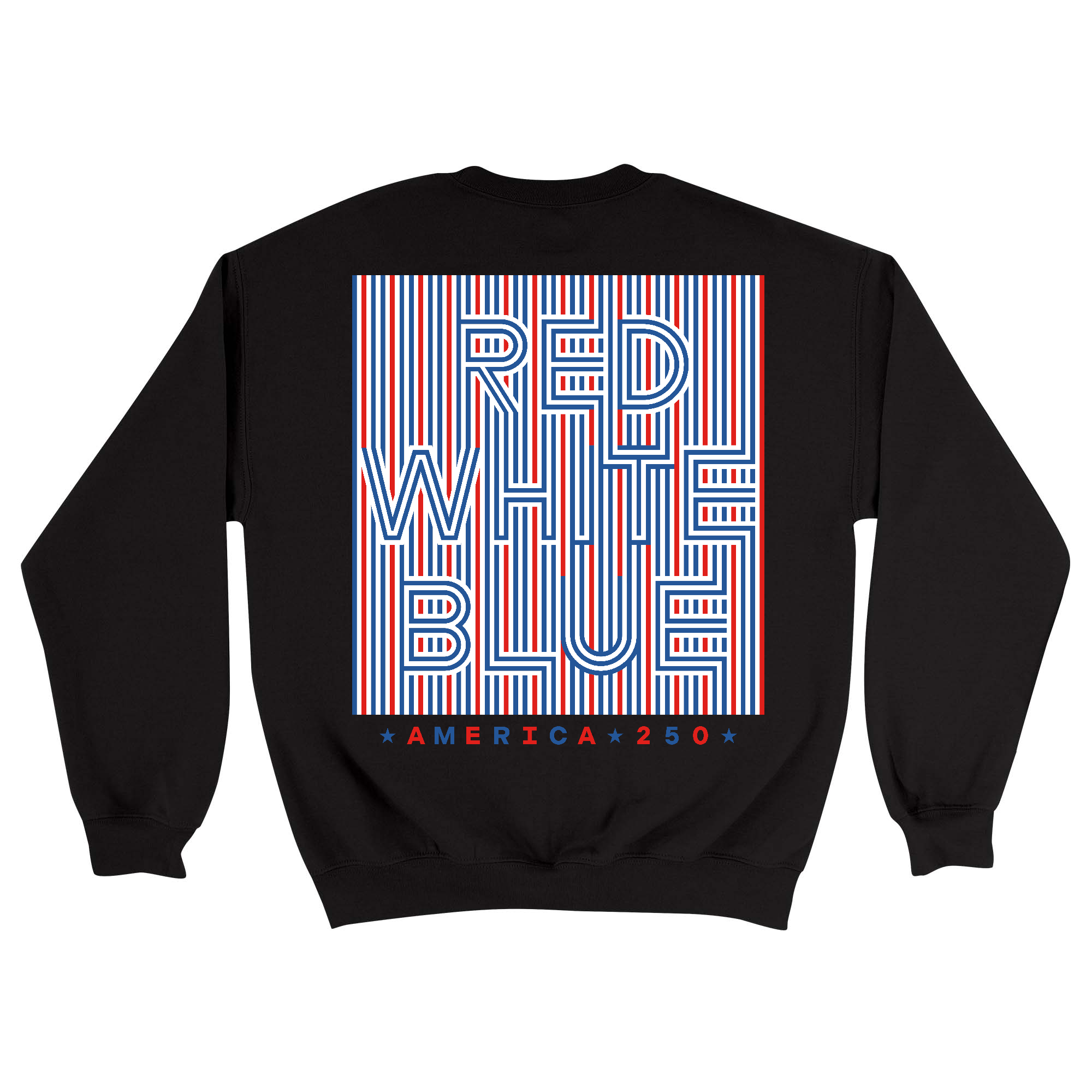 Unisex Medium Black Crewneck Sweatshirt
