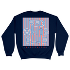 Unisex Medium Navy Crewneck Sweatshirt