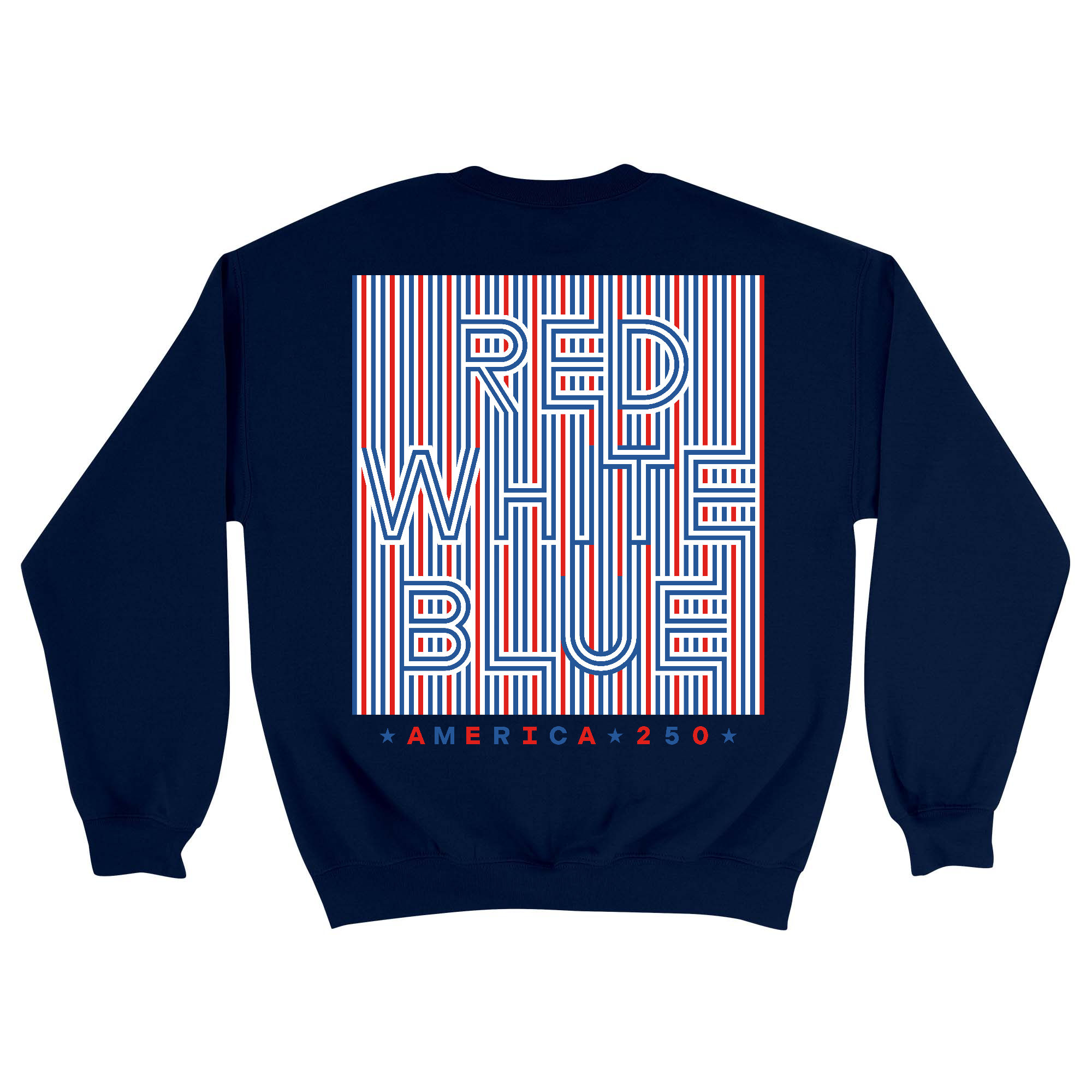 Unisex Medium Navy Crewneck Sweatshirt