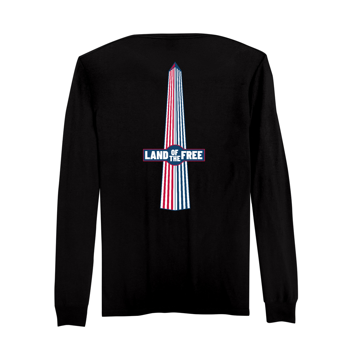 America 250 | Land of the Free Cotton Long Sleeve T-Shirt | Long 