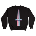Unisex Medium Black Crewneck Sweatshirt