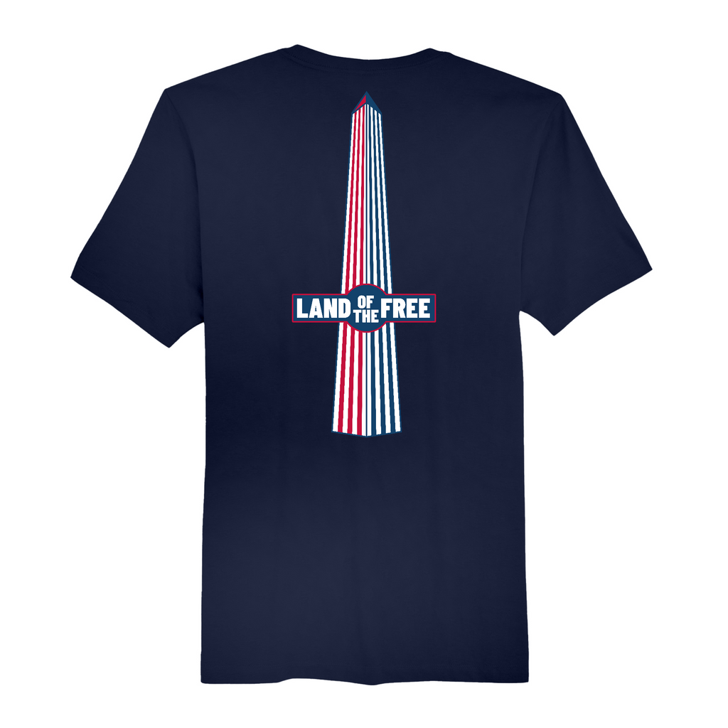 Mens Medium Navy Short Sleeve Tee