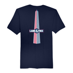 Mens Medium Navy Short Sleeve Tee