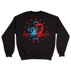 Unisex Medium Black Crewneck Sweatshirt