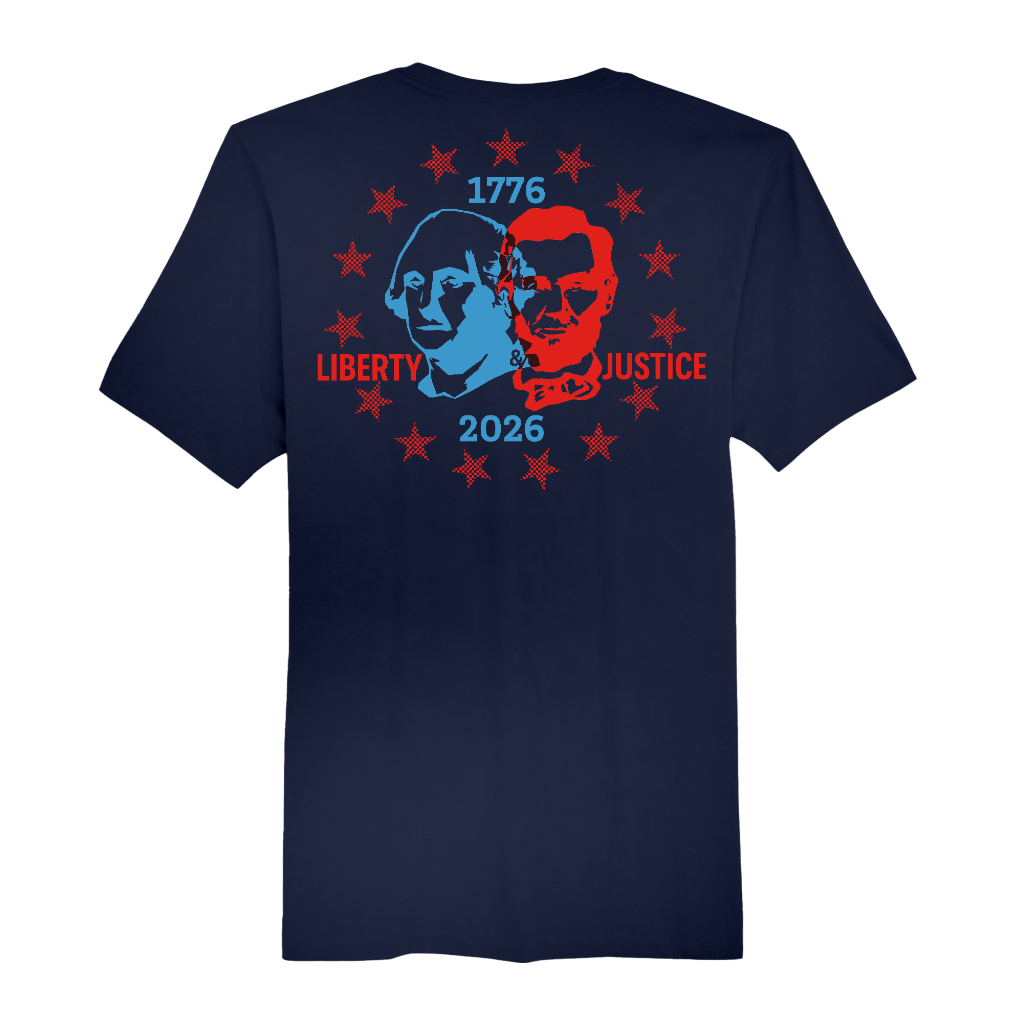 Mens Medium Navy Short Sleeve Tee