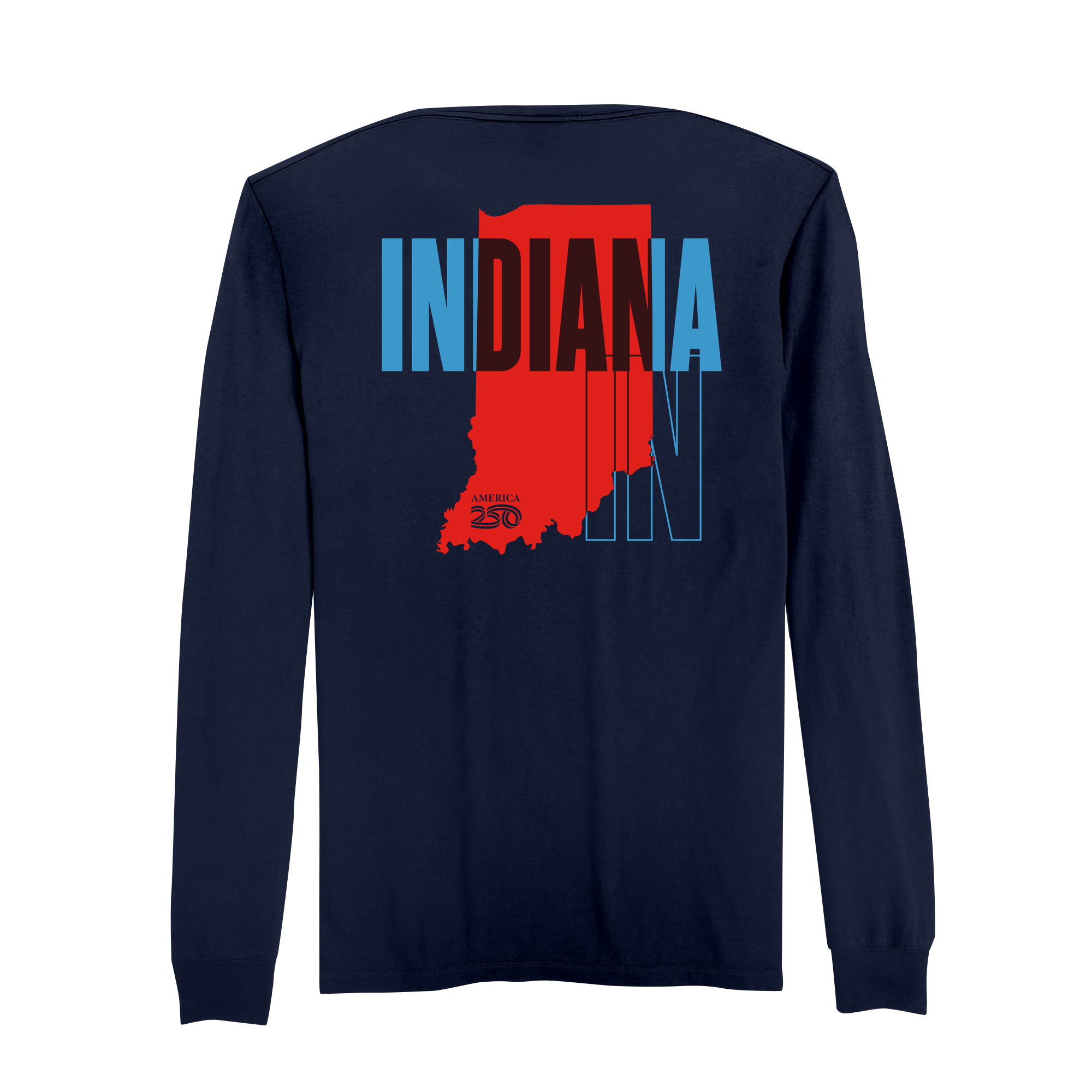 Mens Medium Strong Navy Style_Long Sleeve