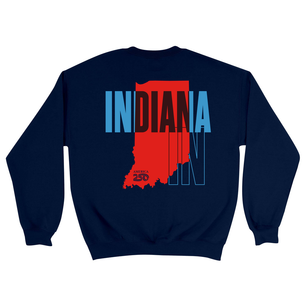 Unisex Medium Navy Crewneck Sweatshirt