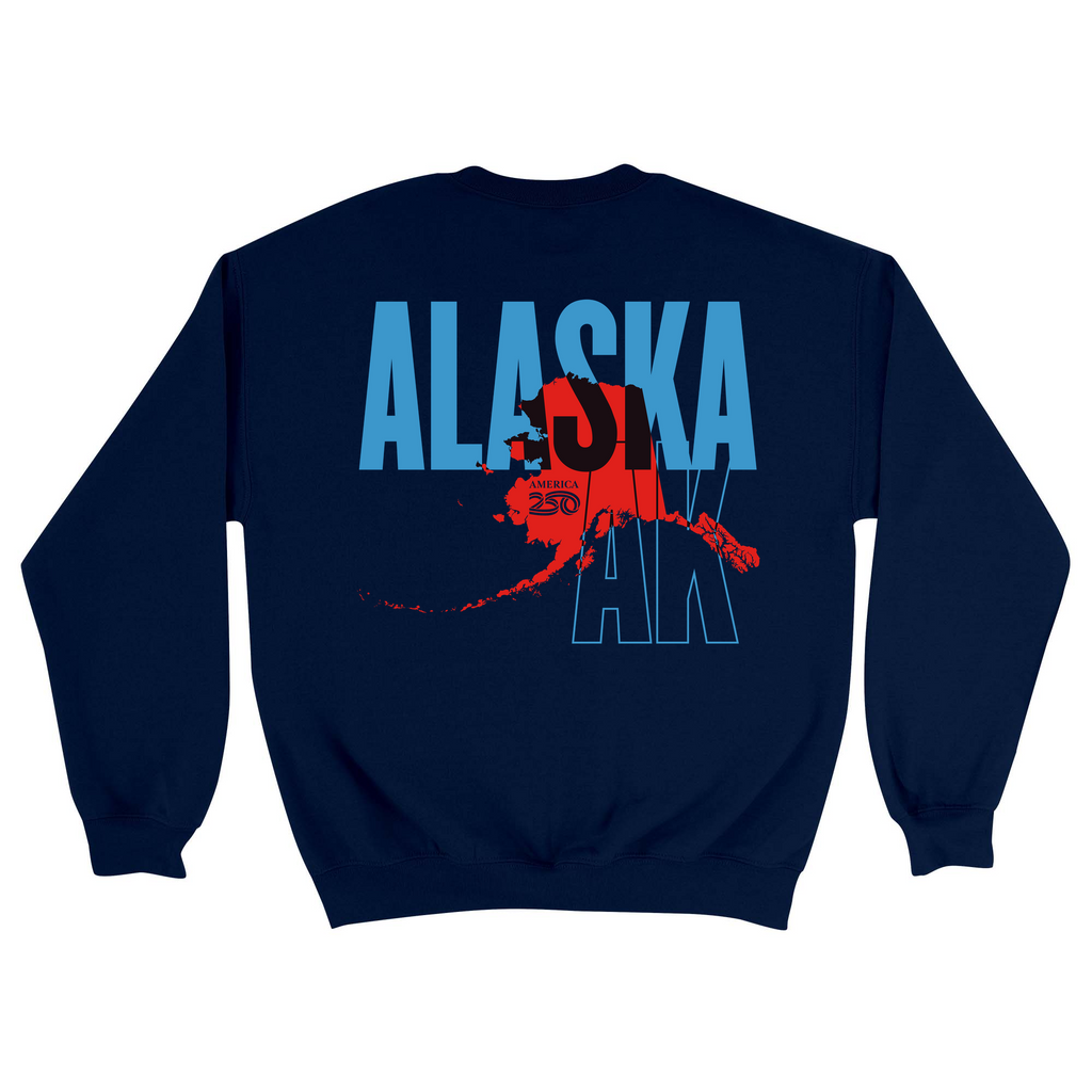 Unisex Medium Navy Crewneck Sweatshirt