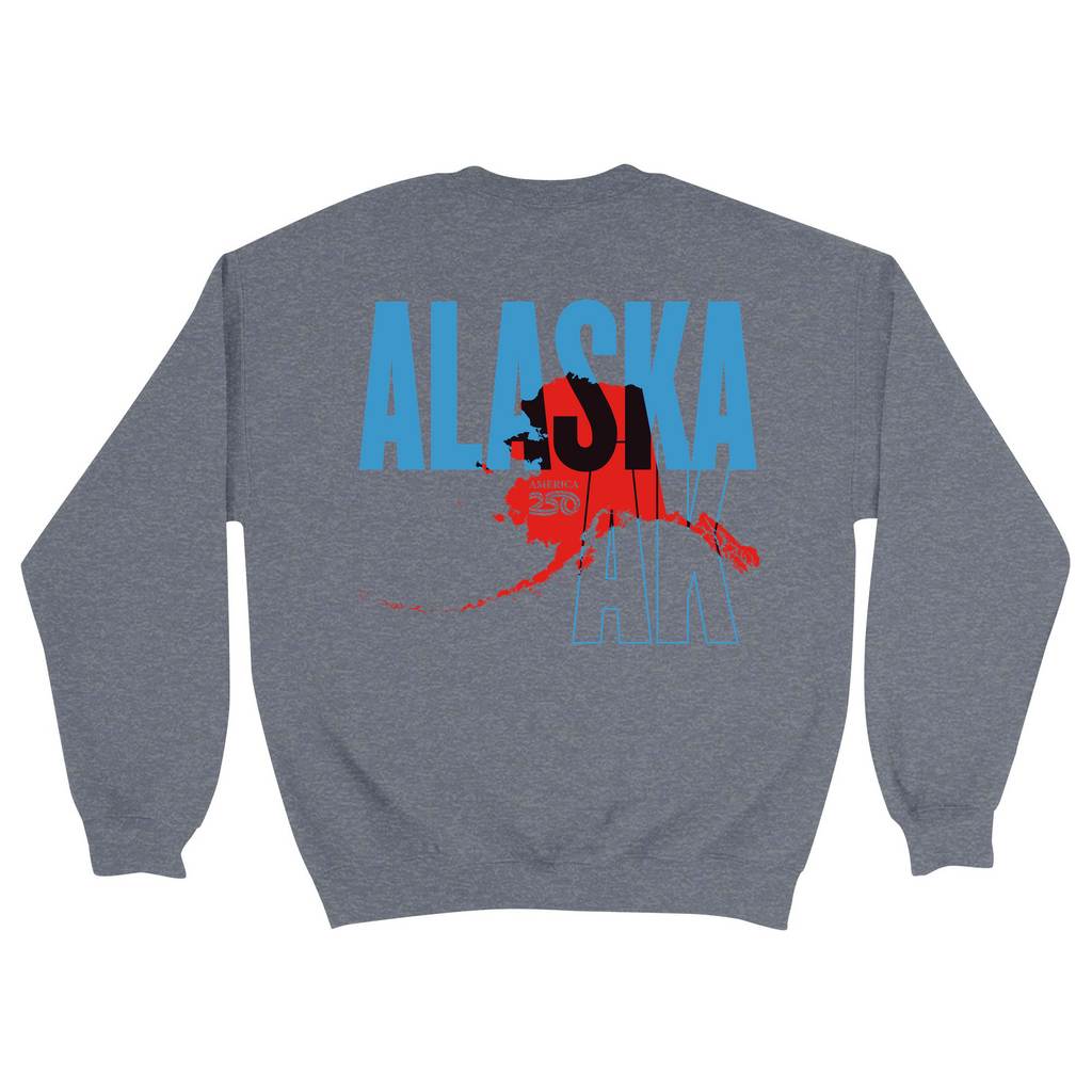 Unisex Medium Dark Ash Crewneck Sweatshirt