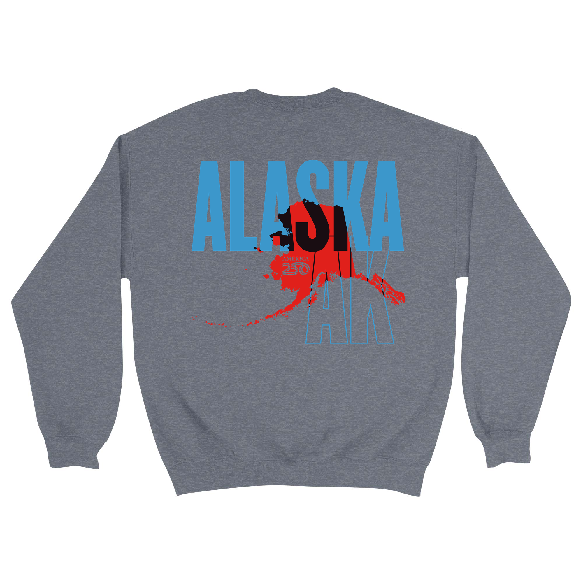 Unisex Medium Dark Ash Crewneck Sweatshirt