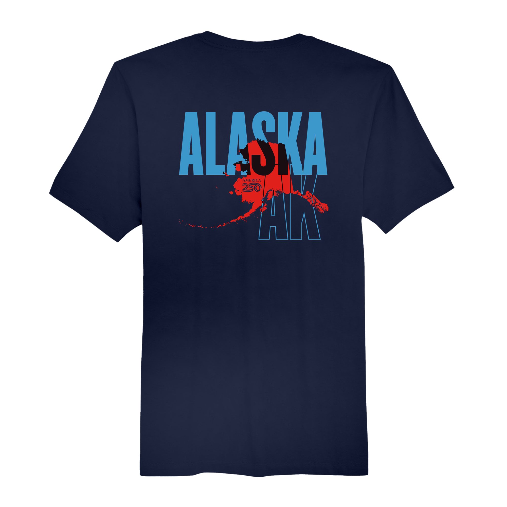 Mens Medium Navy Short Sleeve Tee