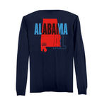 Mens Medium Strong Navy Style_Long Sleeve