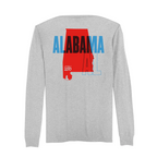 Mens Medium Athletic Heather Style_Long Sleeve