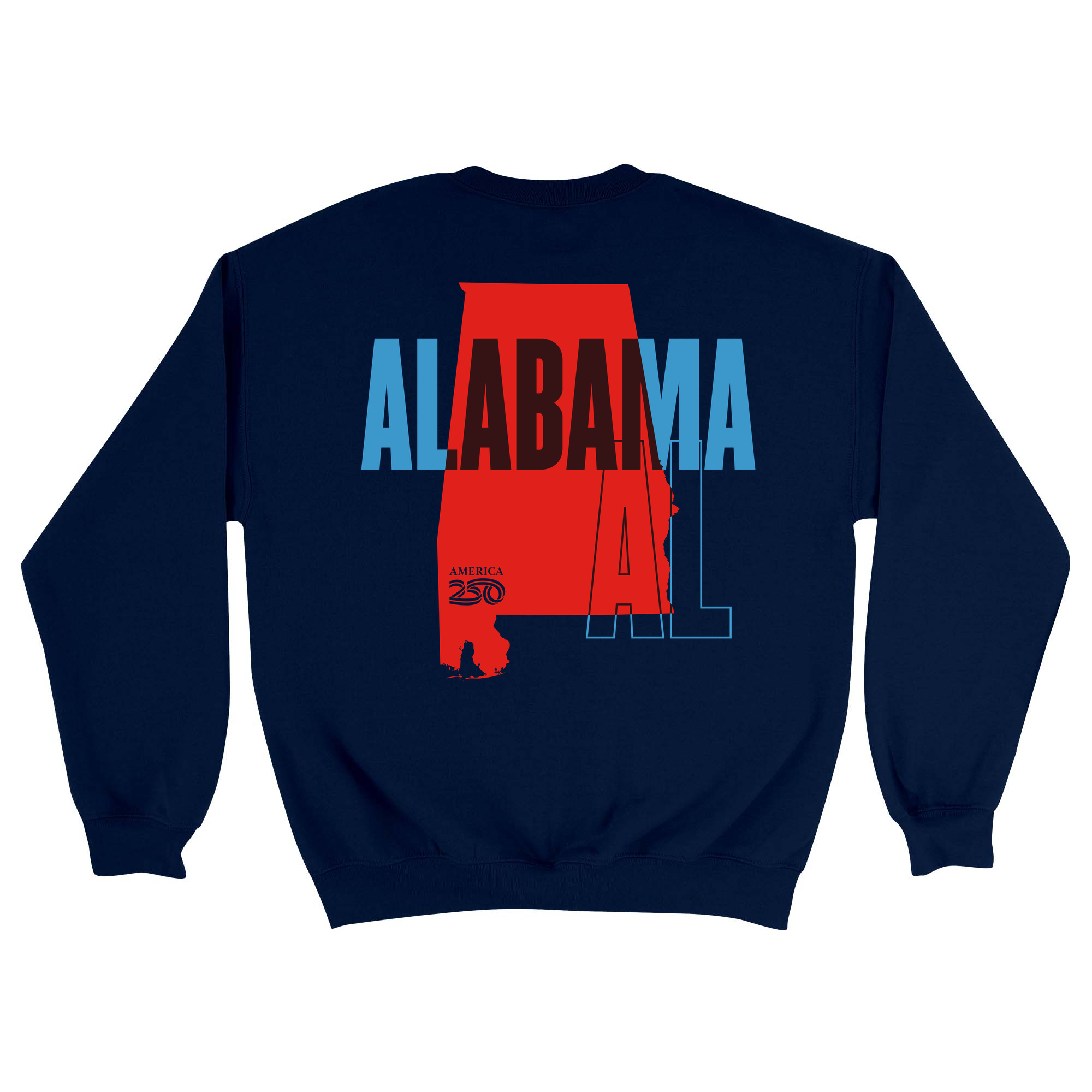 Unisex Medium Navy Crewneck Sweatshirt