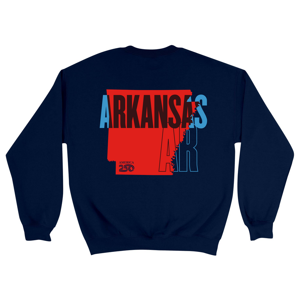 Unisex Medium Navy Crewneck Sweatshirt