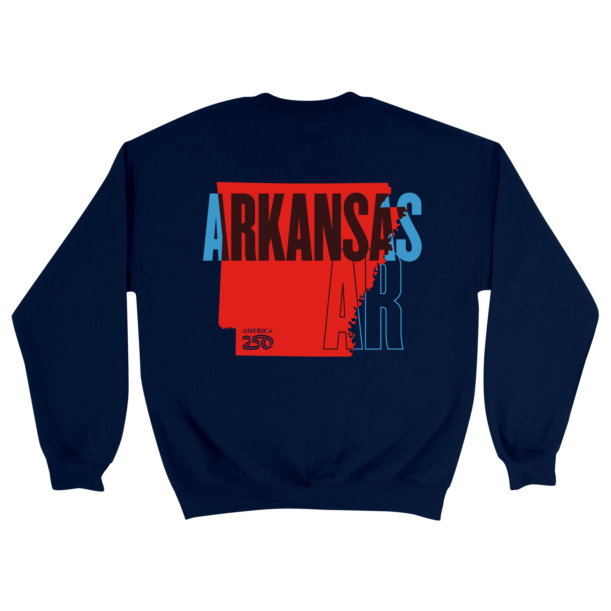 Unisex Medium Navy Crewneck Sweatshirt