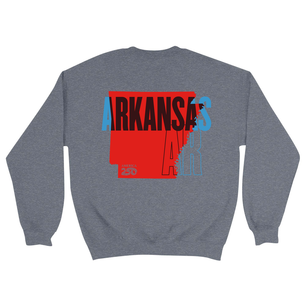 Unisex Medium Dark Ash Crewneck Sweatshirt