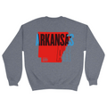 Unisex Medium Dark Ash Crewneck Sweatshirt