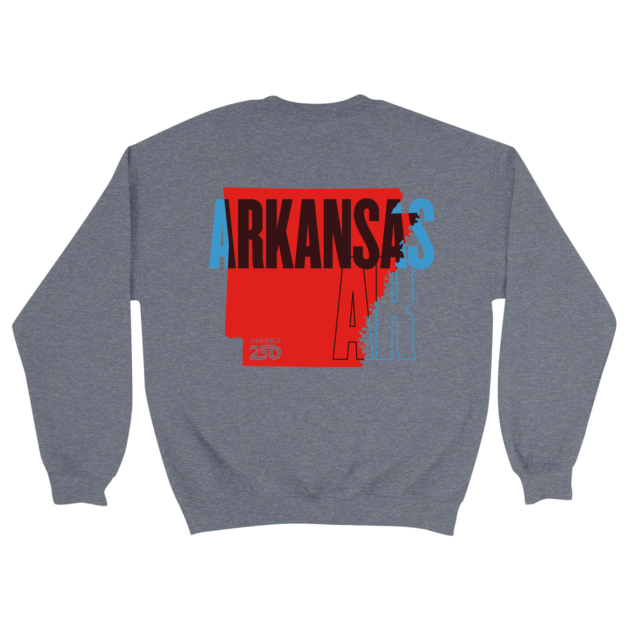 Unisex Medium Dark Ash Crewneck Sweatshirt