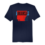 Mens Medium Navy Short Sleeve Tee