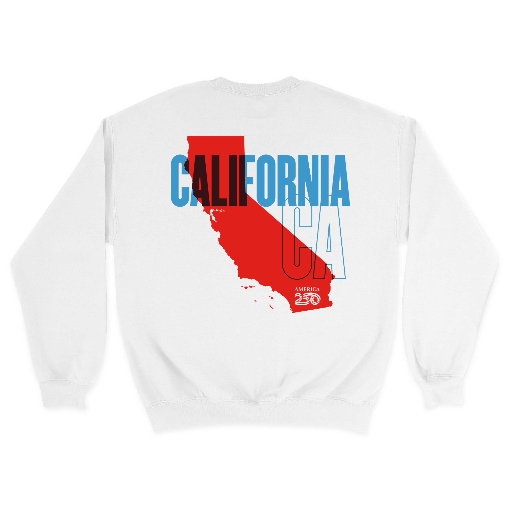 Unisex Medium White Crewneck Sweatshirt
