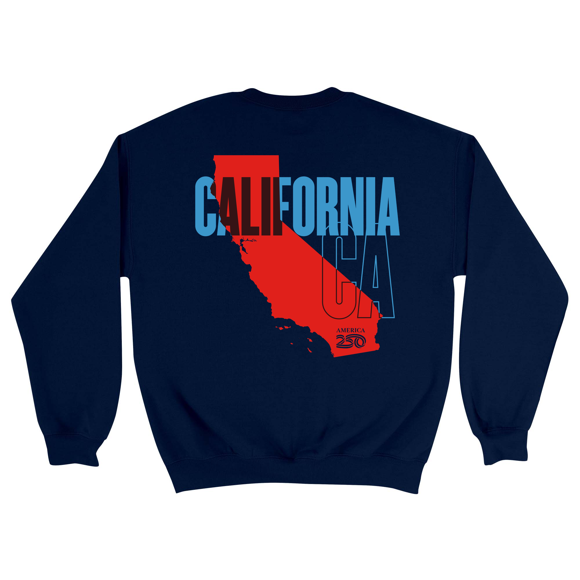 Unisex Medium Navy Crewneck Sweatshirt