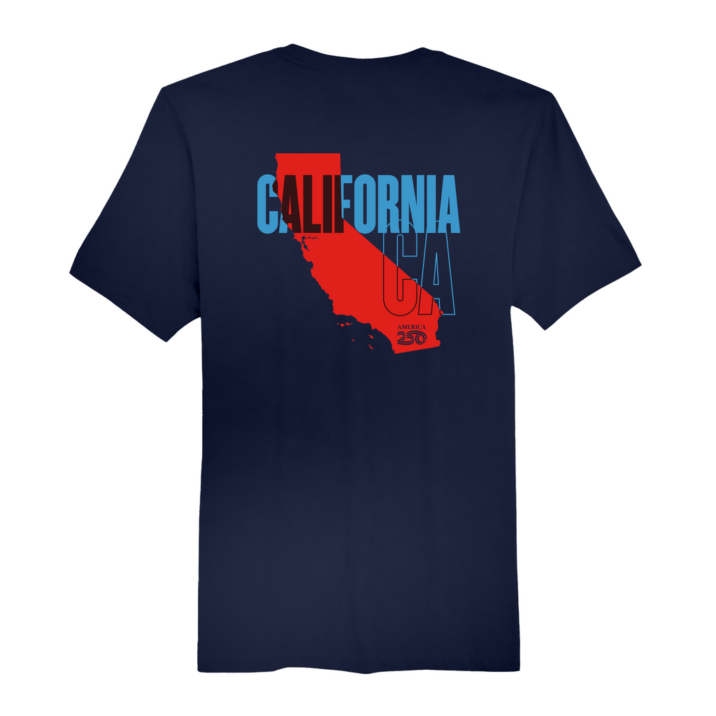 Mens Medium Navy Short Sleeve Tee