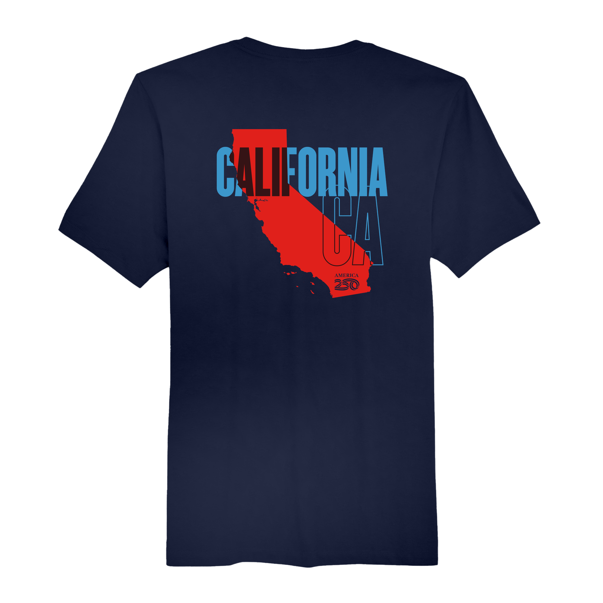 Mens Medium Navy Short Sleeve Tee