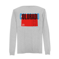 Mens Medium Athletic Heather Style_Long Sleeve
