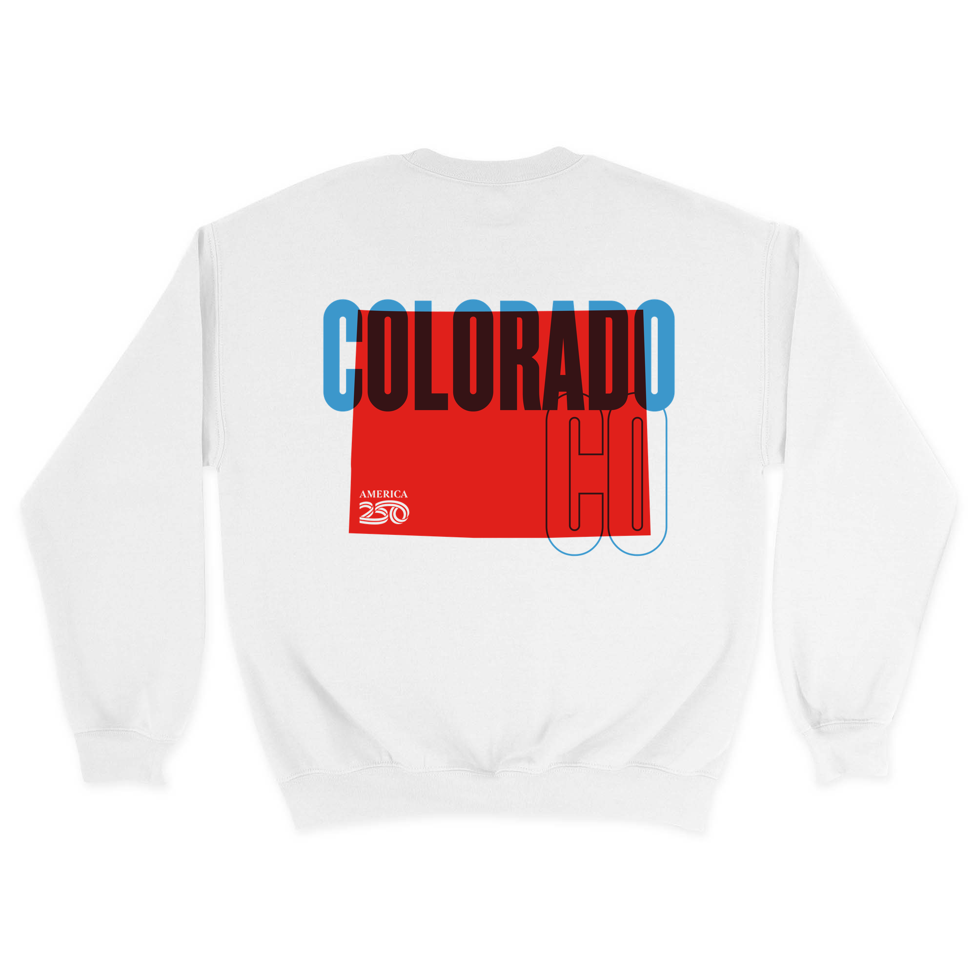 Unisex Medium White Crewneck Sweatshirt