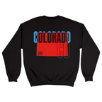 Unisex Medium Black Crewneck Sweatshirt
