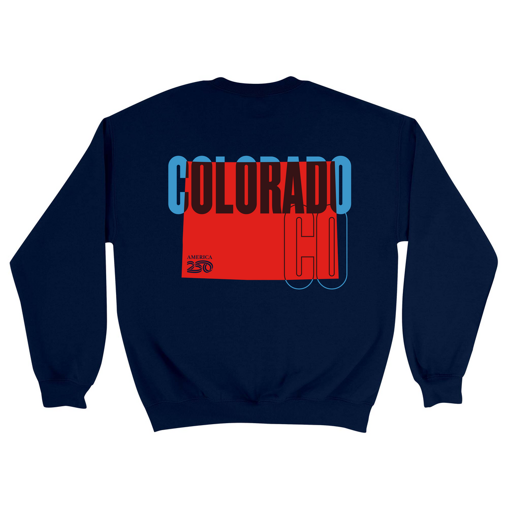 Unisex Medium Navy Crewneck Sweatshirt