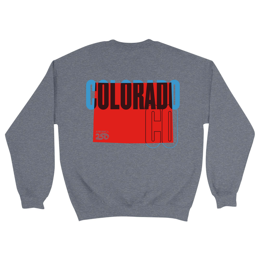 Unisex Medium Dark Ash Crewneck Sweatshirt