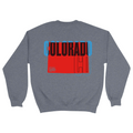 Unisex Medium Dark Ash Crewneck Sweatshirt