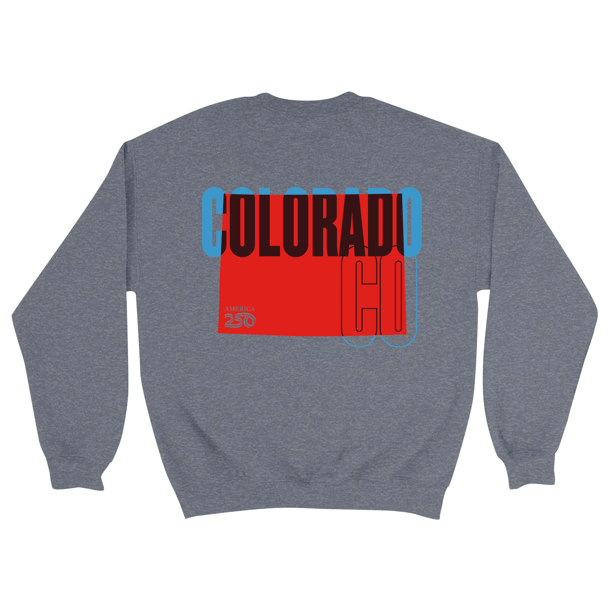 Unisex Medium Dark Ash Crewneck Sweatshirt