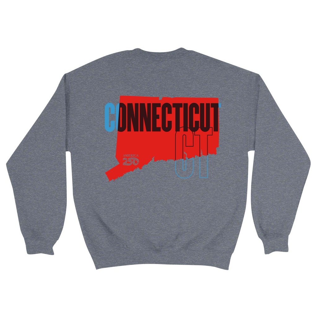 Unisex Medium Dark Ash Crewneck Sweatshirt